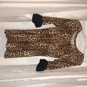 Boutique Cheetah Shirt/Dress - New with tags